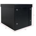 thumbnail image 2 of 10 CheckOutStore Black 7" Vinyl Record 45 RPM Storage Box II, 2 of 3