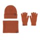thumbnail image 1 of Conjunto de tres piezas de guantes, gorros y bufandas de punto cálidos de estilo europeo e invernal con terciopelo grueso y gorro. Bufandas, gorros y mitones para mujer., 1 of 2