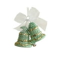 thumbnail image 2 of Christmas Bell Pendant Ornaments - Green Hanging Decorations for Christmas Trees, Christmas Decorations Christmas Trees Green Bell Pendants Hanging Decorations, 2 of 4