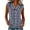 01-Navy, variant on Women's Striped Tank Top Casual Collared Button Up Sleeveless Shirt for Summer Daily & Office Wear