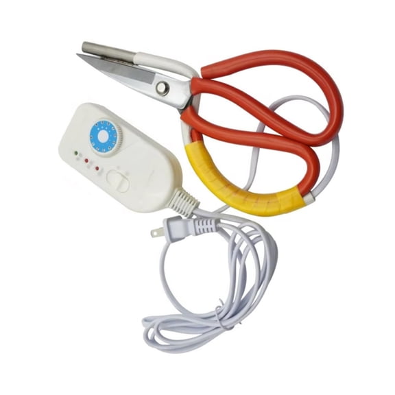 Sinyiin Multifuntional Electric Heating Scissors Fabric Cutting Scissors for Fabric