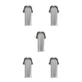 thumbnail image 3 of Minnieouse Camisón de algodón para hombre, pijama ligero, camisón para dormir, camisón respetuoso con la piel, gris oscuro/gris claro XL Type2 NO2, 3 of 6