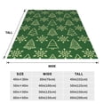 thumbnail image 3 of Balery Christmas (2) Manta de Felpa Suave y Acogedora – Cobija de Franela Aterciopelada para Cama, Lavable y Cálida para Sofá, Mascotas, Transpirable-40"x30", 3 of 7