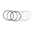 thumbnail image 4 of IRIN 6 Pcs Classical Guitar String Set Black Nylon Core Silver-Plated Copper Wound 1st-6th, 4 of 8