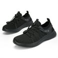thumbnail image 3 of YOURDIARY Womens Sneakers Lightweight Breathable Mesh Lace-Up Walking Shoes, 3 of 9