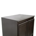 thumbnail image 5 of Concepts in Wood Armoire Wardrobe Closet - 5 ft Tall - Espresso, 5 of 10