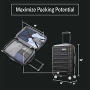 Samsomite Omni 2 Hardside Expandable Carry-on 20-inch - Midnight Black