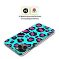 thumbnail image 2 of Head Case Designs Mad Prints Cyan Leopard Hard Back Case Compatible with Apple iPhone 15, 2 of 7