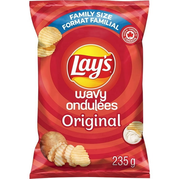 Croustilles Lay’s Ondulées Original 235g