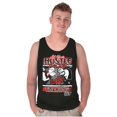 thumbnail image 2 of Popeye Let Your Hustle Do The Talking Mens Big & Tall Graphic Tank Top Brisco Brands 3X, 2 of 3