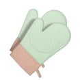 thumbnail image 2 of Guantes para horno resistentes al calor con forro acolchado y manoplas de cocina. extendido, 2 of 9
