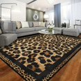 thumbnail image 6 of Zebra Print Area Rug Multicolor 13, Non-Slip Rubber Backing, Machine, 6 of 20
