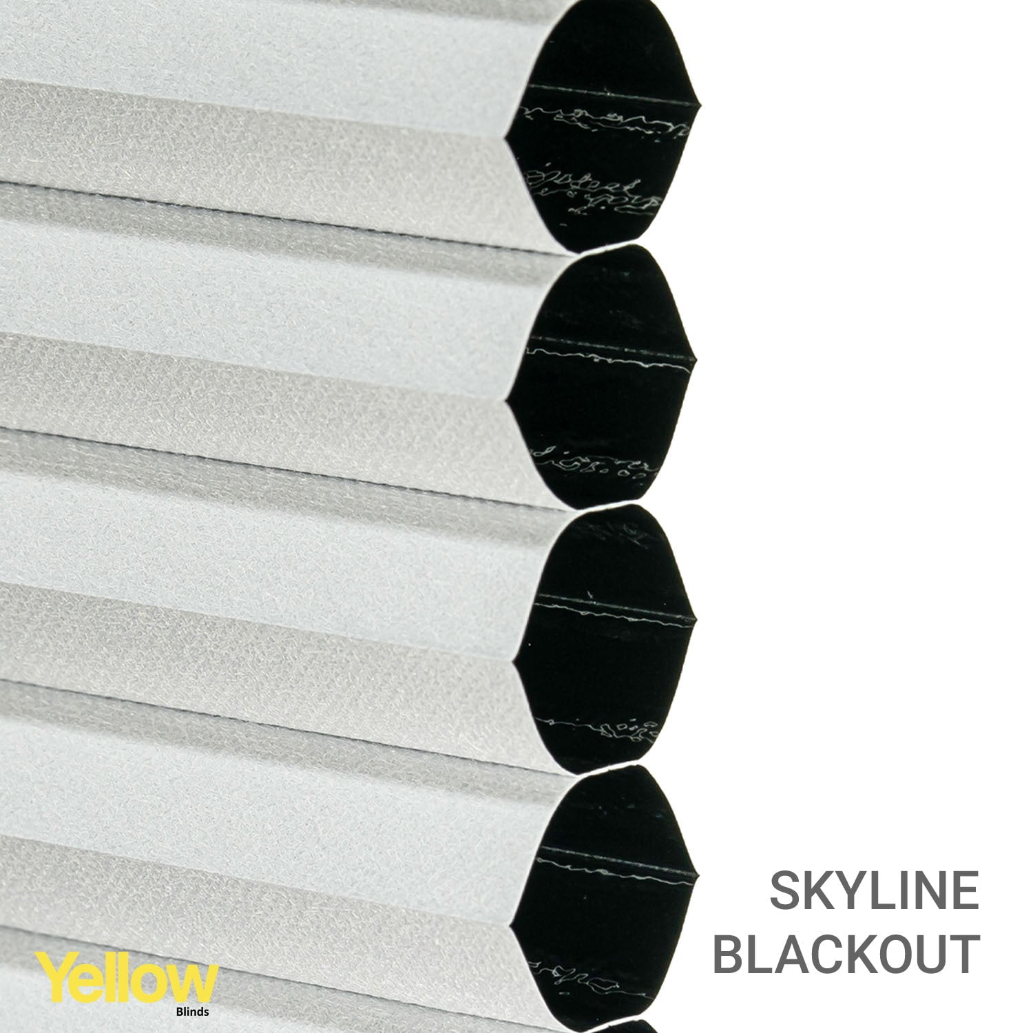 Cordless Honeycomb Cellular Shade Skyline Blackout - 22.5"W X 48"L