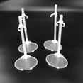 thumbnail image 3 of keepw 10 Pieces Plastic Transparent Doll Stands Tabletop Display Racks Holders Support Kids Bedroom Collectibles Organizer, 3 of 6