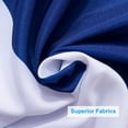 thumbnail image 2 of Cortina de ducha AmazerBath azul marino 180 x 180 cm con 2 piedras, 2 of 6