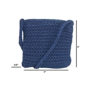 CTM Crochet Crossbody Handbag (Women)