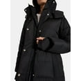thumbnail image 6 of Ozark Trail Women's and Women's Plus Ultra Long Puffer Coat, Size XS-2X, 6 of 7