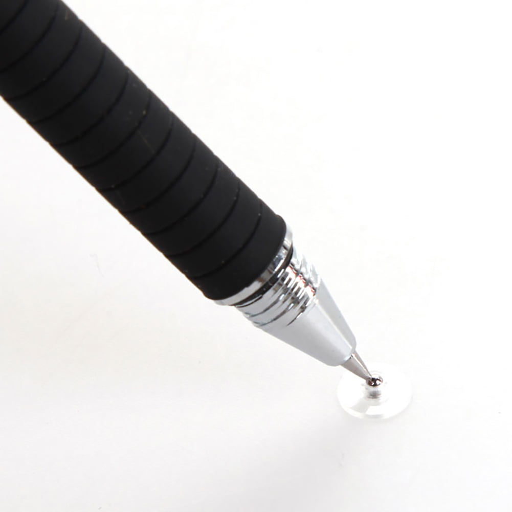 2 in 1 Universal Capacitive Fine Point Round Thin Tip Touch Screen Stylus Pen 