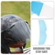 thumbnail image 2 of BRIGHTFUFU 2 uds película de visera antivaho Universal impermeable a la lluvia película de lente para casco de motocicleta lámina protectora de visera antivaho para casco de seguridad, 2 of 8