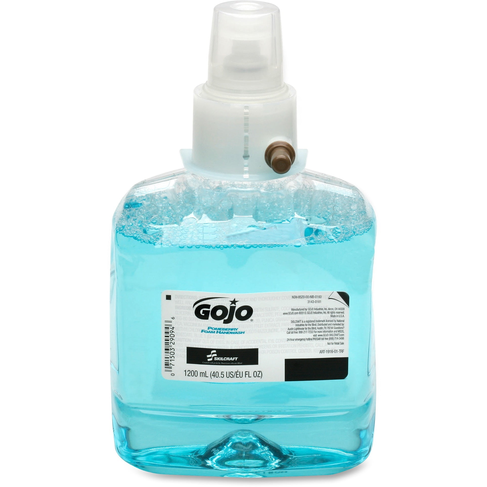 GOJO® LTX Foam Hand Wash Soap, Pomeberry Scent, 40 Oz Bottle Walmart