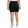 thumbnail image 4 of JMS Just My Size by Hanes Women's Plus Size 2 Pocket Pull-On Shorts, 4 of 6