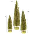 thumbnail image 2 of Vickerman L137514 Olive Glitter Ovale Arbre de Table Set&44; 12-16-20 Po., 2 of 2