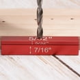 thumbnail image 5 of 15packs Setup Block Height Gauge Set for Carpenter, Construction, DIY Handyman Red, 5 of 6