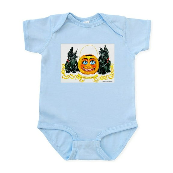 CafePress - Scottie Trick Or Treat Baby Light Bodysuit - Baby Light Bodysuit, Size Newborn - 24 Months