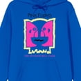 thumbnail image 2 of Pink Floyd Division Bell World Tour 94 Long Sleeve Royal Blue Men's Hooded Sweatshirt-3XL, 2 of 4
