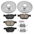 thumbnail image 3 of PowerStop Front Z23 Evolution Sport Carbon-Fiber Ceramic Brake Pad and Drilled & Slotted Rotor Kit Fits: BMW Select Models K6064, 3 of 10