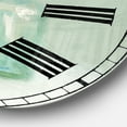 thumbnail image 3 of Designart 'Pastel Bath III' Farmhouse wall clock, 3 of 3