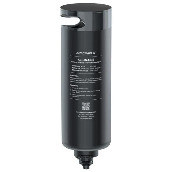 APEC WATER ROTL-AIO Replacement Filter Cartridge â 600 GPD Reverse Osmosis Filter, All in One, Removes 99% of impurities (FI-TL-AIO)