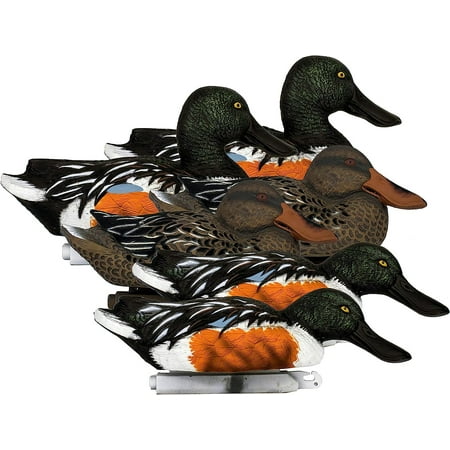 Higdon Outdoors Battleship Shoveler Duck Decoys Foam-Filled