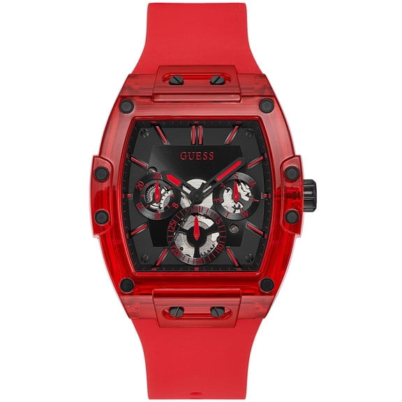 Guess Men's Classic Black Dial Watch - GW0203G5