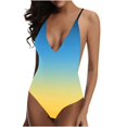 thumbnail image 4 of Maillot de Bain Grande Taille, Maillot de Bain pour Femmes, Bikini Mode Imprimé Dos Croisé Ensemble Maillots de Bain Grande Taille Tankinis Maillots de Bain, Robe Grande Taille, Maillots de Bain Grande Taille, 4 of 5