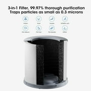 Xiaomi 4C Filter Replacement for Air Purifier,3-in-1 True HEPA H13,6-12 Months Life