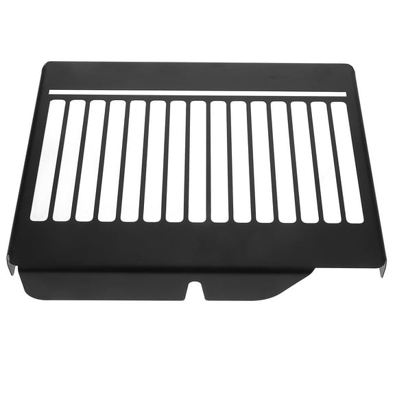 Masteelf  Metal Motorcycle Radiator Guard Grille Cover Protector Black
