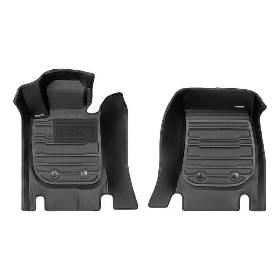 TuxMat - For Toyota Supra 2020-2026 Models - Custom Car Mats - Maximum Coverage, All Weather, Laser Measured - This Full Set Includes 1st Row