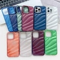 thumbnail image 5 of for Apple iPhone 12 Pro Max Puffer Phone Case, Luxury Down Jacket Touch The Trendy Puffer Shockproof 3D Slim Lightweight Case, blue, 5 of 5