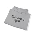 thumbnail image 4 of Twin Mama Mom Life Sister Best Friend Hoodie, Gifts, Hooded Sweatshirt, 4 of 4