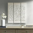 thumbnail image 1 of Mandala en Bois Blanc Toile Imprimée Blanche, 1 of 4