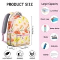 thumbnail image 6 of Watermelon Themed Backpack - Durable School Bag for Middle School , Stylish Fall Accessory with Spacious Main Compartment, Great Gift Idea for Students, Lightweight with Adjustable Padded Straps, 6 of 6
