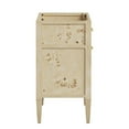 thumbnail image 3 of Vanity Cabinet (Sink not included), Beige, Wood, Hotel Bedroom Bathroom, Modern Contemporary HB35969, 3 of 10
