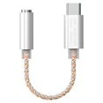 thumbnail image 2 of Adaptadores de cable Adaptador de sonido 3,5 mm / Reducción de ruido TPE / / a auriculares para Note S10 S9 Auriculares con cable - Cobre Concha Plateada Cobre Concha Plateada Magideal Adaptadores de cable, 2 of 6