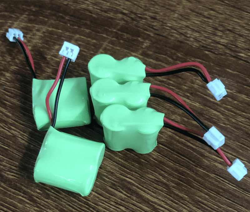 10PCS 1/2AAA NiMH 250mAh 2.4V for Guest Pager Replacement Battery 2.4V 250mAh 1/2AAA NiMH Battery