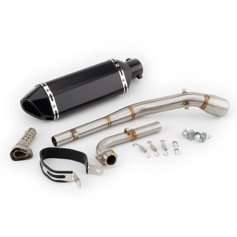 GFYSHIP For Honda MSX 125 Grom 2013 2014 2015 2016 2017 2018 2019 2020 2021 2022 MSX125 Motorcycle Exhaust Pipe Muffler with Link Pipe Full System