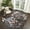 Mocha, variant on Nourison Contour Botanical Mocha 5' x 7'6" Area Rug, (5x8)