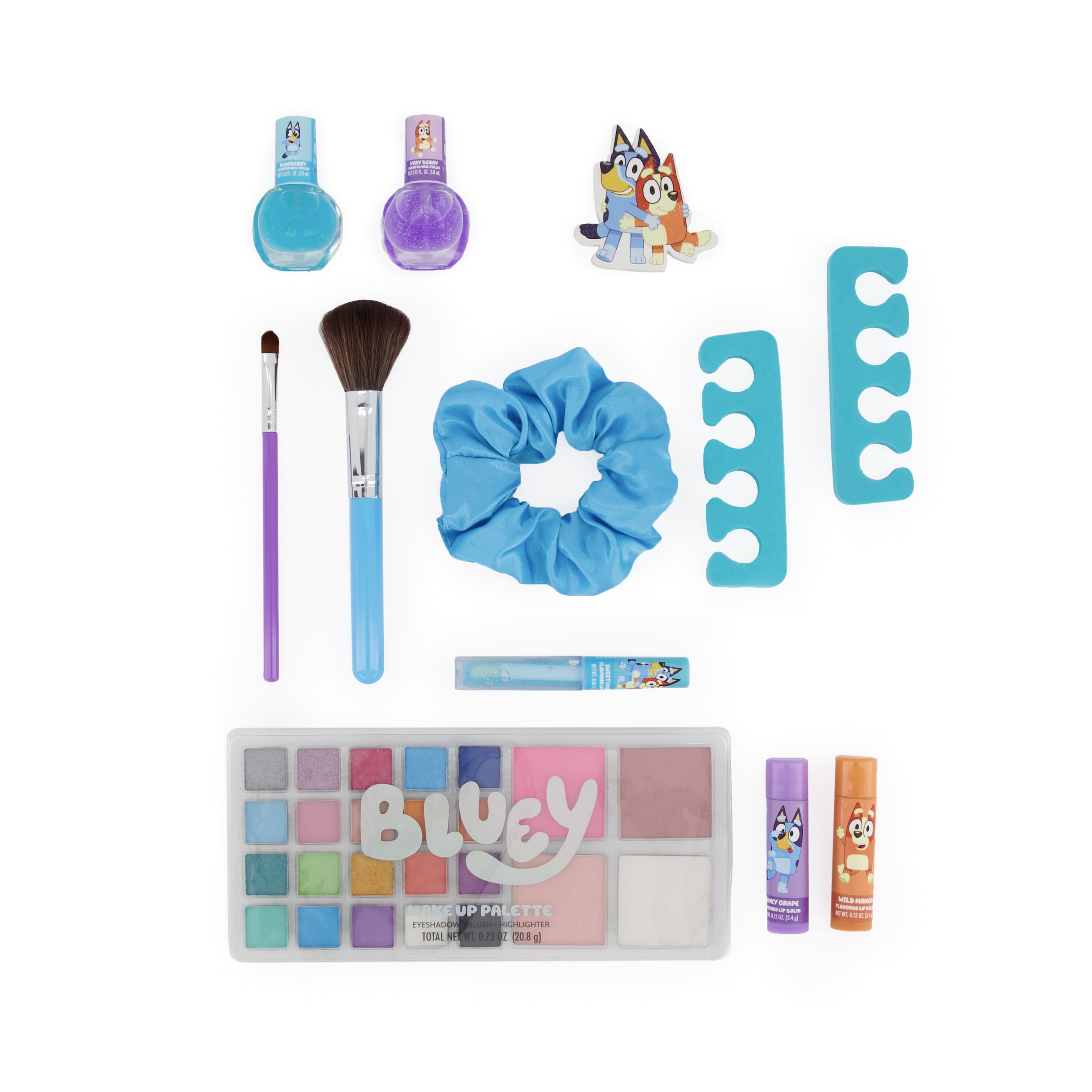 Bluey X Caboodles Makeup Organizer 12 Piece Set
