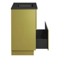 thumbnail image 5 of Modway Quantum 36" Bathroom Vanity in Black Gold, 5 of 11