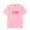Pink, variant on Salish Matter OMGZ Logo Merch T-Shirt Women Men Casual Crewneck Short Sleeve Fashion Tee